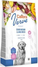 Calibra Dog Verve GF Senior Medium & Large Chicken & Duck 12 kg