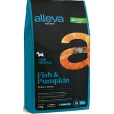 Alleva NATURAL Dog Dry Adult Fish & Pumpkin Mini 2kg