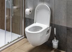 AQUALINE Dona wc sedátko, soft close, easy take, biela (FD121)