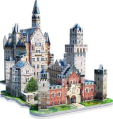 Wrebbit 3D puzzle Zámok Neuschwanstein 890 dielikov