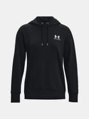 Under Armour Mikina Essential Fleece Hoodie-BLK XS