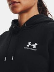 Under Armour Mikina Essential Fleece Hoodie-BLK XS