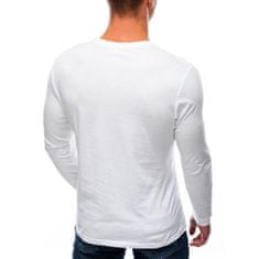 Edoti Pánska hladká košeľa s dlhým rukávom WESTLEY biela MDN2926 XXL