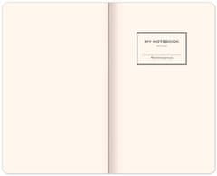 Notique Notes Alfons Mucha – Hudba, linajkový, 13 x 21 cm