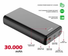 SWISSTEN POWER LINE POWER BANK 30000 mAh 22013914 - rozbalené