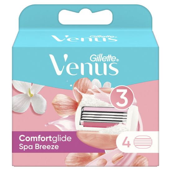 Gillette Venus ComfortGlide Náhradné hlavice 4 ks