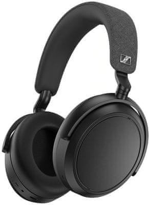 moderné bezdrôtové slúchadlá sennheiser momentum wireless 4 bluetooth štýlové puzdro skladacia konštrukcia pohodlné polstrované náušníky hybridné potlačenie okolitých hlukov štýlové puzdro