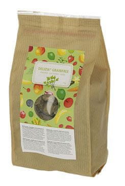 Pochúťka pre kone DELIZIA Grain free, bylinky 1kg