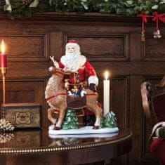 Villeroy & Boch Vianočný svietnik CHRISTMAS TOYS MEMORY Santa so sobom
