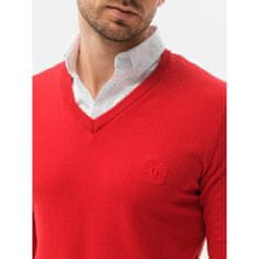 OMBRE Pánsky sveter COLTON červený MDN11579 L