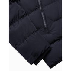 OMBRE Pánska bunda zimná CORY čierna MDN21239 M