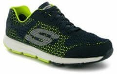 Skechers - Entourage Ladies Trainers - Navy/Lime - 7