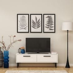 Hanah Home TV stolík Leni 120 cm biely