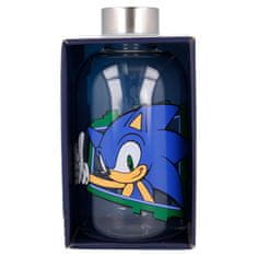 Stor Luxusná sklenená fľaša JEŽKO SONIC, 620ml, 00494