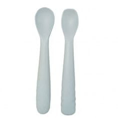 Silikónové lyžičky B-Spoon Shape 2ks Grey