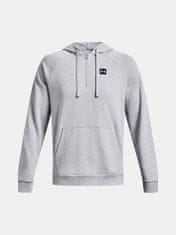 Under Armour Mikina UA Rival Fleece 1/2 Zip HD-GRY L