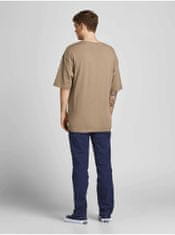 Jack&Jones Tmavomodré slim fit nohavice Jack & Jones Stollie 34/32