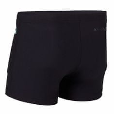 Aqua Sphere Pánske plavky ESSENTIAL BOXER čierna/zv. modrá čierna DE7 2XL/3XL