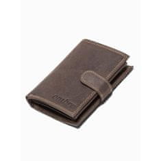 OMBRE Pánska kožená peňaženka PATRICK hnedá MDN9783 Univerzálne