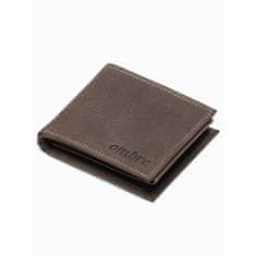 OMBRE Pánska kožená peňaženka LIMA hnedá MDN10482 Univerzálne