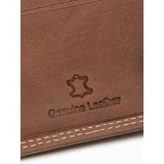 OMBRE Pánska kožená peňaženka BOBBY svetlo hnedá MDN111668 Univerzálne