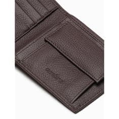 OMBRE Pánska kožená peňaženka JAXEN hnedá MDN115953 Univerzálne