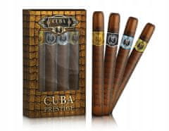 shumee Cuba Prestige set Classic toaletná voda v spreji 35ml + Black toaletná voda v spreji 35ml + Platinum toaletná voda v spreji 35ml + Legacy toaletná voda v spreji 35ml