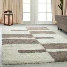 eoshop Kusový koberec Gala shaggy 2505 beige (Variant: 240 x 340 cm)