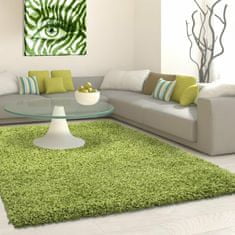 eoshop Kusový koberec Life Shaggy 1500 green (Variant: 80 x 250 cm)