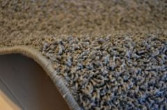 eoshop Kusový koberec Color Shaggy sivý (Variant: Okrúhly priemer 57 cm)