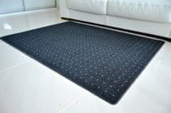 eoshop Kusový koberec Udinese antracit (Variant: 50 x 80 cm)