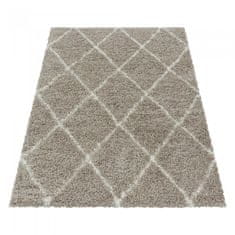 eoshop Kusový koberec Alvor shaggy 3401 beige (Variant: 240 x 340 cm)