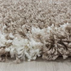 eoshop Kusový koberec Alvor shaggy 3401 beige (Variant: 80 x 250 cm)