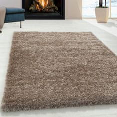 eoshop Kusový koberec Brilliant shaggy 4200 taupe (Varianta: 160 x 230 cm)