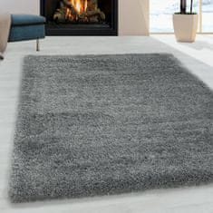 eoshop Kusový koberec Fluffy shaggy 3500 light grey (Variant: 200 x 290 cm)