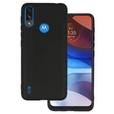 IZMAEL Silikonové Mäkké puzdro TPU pre Motorola Moto E7 Power/Moto E7i Power - Čierna KP27882