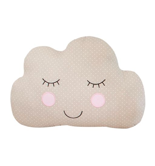 Sass & Belle Detský vankúšik Sweet Dreams Cloud béžový 30 x 25 cm