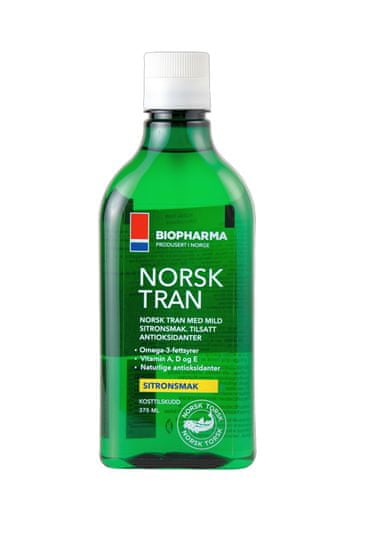 Biopharma Norsk Tran 375ml
