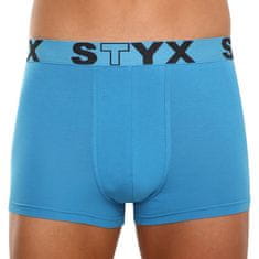 Styx Pánske boxerky športová guma svetlo modré (G969) - veľkosť L