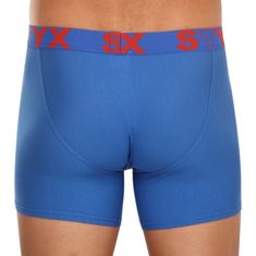 Styx Pánske boxerky long športová guma modré (U967) - veľkosť S