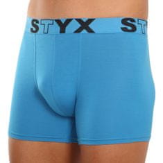 Styx Pánske boxerky long športová guma svetlo modré (U969) - veľkosť L