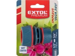 Extol Premium Spojka na hadicu (8876413) plastová 3/4″ na 1/2”