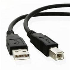 AQ USB kábel USB B - USB 2.0 A M/ M, 1, 8 m (CC62018)