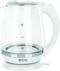 ECG Rychlovarná konvice RK 2020 White Glass