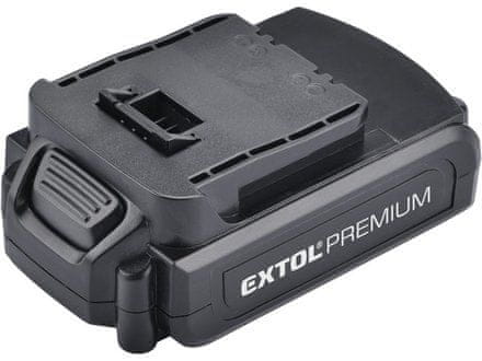 Extol Premium Náhradné batérie (8891114B) 18V/1,5Ah, Li-ion, pre 8891114