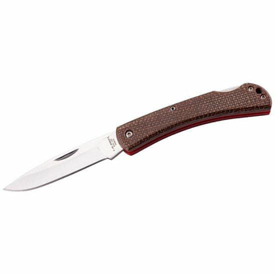 Herbertz 564010 vreckový nôž 7,6cm, Micarta hnedá