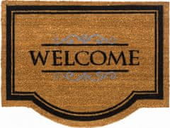 eoshop Rohožka 188 Coco classic-welcome natural/black (Variant: 000 natural 188 coco classic-welcome 60x80 cm)