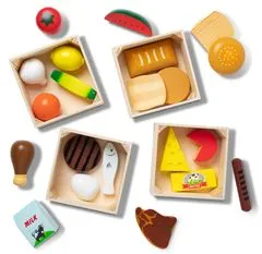 Melissa & Doug Kuchynský set 4 debničky