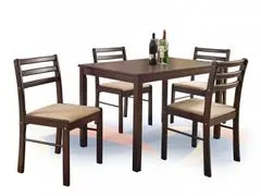 eoshop Jedálenský set 1+4 NEW STARTER 2, 110x74x72, lamino/masív