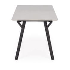 Halmar Jedálenský rozkladací stôl BALROG 2, 140x77x80, sivá, lamino